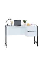 Стол письменный «Лофт», 2 ящика, 1170×446×755 мм, цвет белый - Фото 3