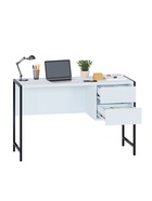 Стол письменный «Лофт», 2 ящика, 1170×446×755 мм, цвет белый - Фото 4