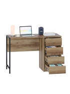 Стол письменный «Лофт», 4 ящика, 1170×446×755 мм, цвет дуб делано - Фото 4