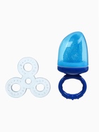 Ниблер для прикорма, от 5 мес., с текстильной сеточкой, размер L, голубой - Фото 19