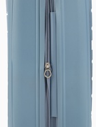 Чемодан на колёсах Bagvoyage маленький 46 л (S), на молнии, с увеличением, отдел для ноутбука, кодовый замок, 4 колеса, голубой - Фото 12