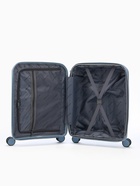 Чемодан на колёсах Bagvoyage маленький 46 л (S), на молнии, с увеличением, отдел для ноутбука, кодовый замок, 4 колеса, голубой - Фото 3