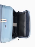 Чемодан на колёсах Bagvoyage маленький 46 л (S), на молнии, с увеличением, отдел для ноутбука, кодовый замок, 4 колеса, голубой - Фото 10