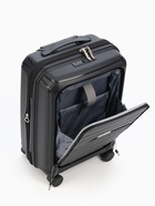 Чемодан на колёсах Bagvoyage маленький 46 л (S), на молнии, с увеличением, отдел для ноутбука, кодовый замок, 4 колеса, чёрный - Фото 4