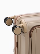 Чемодан на колёсах Bagvoyage маленький 46 л (S), на молнии, с увеличением, отдел для ноутбука, кодовый замок, 4 колеса, бежевый - фото 41386555