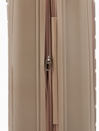 Чемодан на колёсах Bagvoyage маленький 46 л (S), на молнии, с увеличением, отдел для ноутбука, кодовый замок, 4 колеса, бежевый - фото 41386557