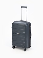 Чемодан на колёсах Bagvoyage средний 73 л (М), на молнии, с увеличением, кодовый замок, 4 колеса, серый - фото 41386580