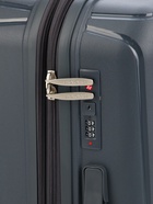 Чемодан на колёсах Bagvoyage средний 73 л (М), на молнии, с увеличением, кодовый замок, 4 колеса, серый - Фото 4