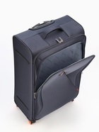 Чемодан на колёсах Bagvoyage большой 113 л (L), на молнии, 4 колеса, тёмно-серый - Фото 4