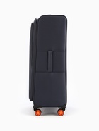 Чемодан на колёсах Bagvoyage большой 113 л (L), на молнии, 4 колеса, тёмно-серый - Фото 6