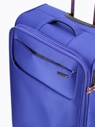 Чемодан на колёсах Bagvoyage большой 113 л (L), на молнии, с увеличением, кодовый замок, 4 колеса, васильковый - Фото 12
