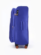 Чемодан на колёсах Bagvoyage большой 113 л (L), на молнии, с увеличением, кодовый замок, 4 колеса, васильковый - Фото 8
