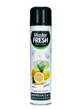 Освежитель воздуха Master FRESH Classic Свежий лимон, 300 мл 10885152