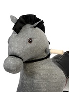 Качалка «Конь Восток», светло - серая 10880332