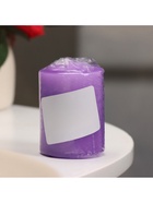 УЦЕНКА Ароматическая свеча - цилиндр «Горная лаванда», 4×6 см - Фото 4