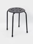 УЦЕНКА Табурет ТП01 с пластм. сиденьем на 4-х опорах черный - Фото 2