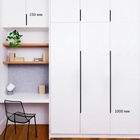 УЦЕНКА Ручка торцевая CAPPIO RT002BL, L=1000 мм, м/о 960 мм, чёрная - Фото 6