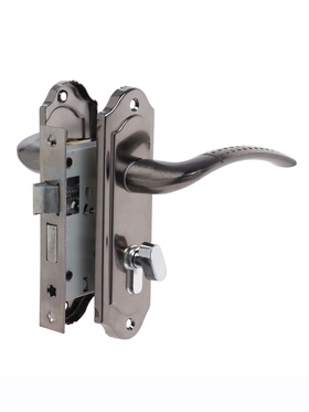 {{photo.Alt || photo.Description || 'УЦЕНКА Замок врезной LOCKLAND Rd=001, с ручкой, 3 ключа, цвет черный никель'}}