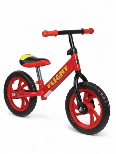 Беговел для детей 12" COMIRON Flight, от 2 лет, красный