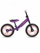 Беговел для детей 12" COMIRON Flight, от 2 лет, фиолетовый, розовый - Фото 4