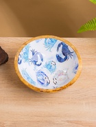 Салатник «Крабы», 17.5×17.5×6.5 см, дерево манго - Фото 2