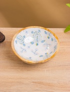 Салатник «Черепаха и цветы», 17.5×17.5×6.5 см, дерево манго - Фото 2