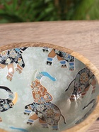 Миска «Мудрый слон», 17.5×17.5×6.5 см, дерево манго - Фото 2