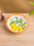 Салатник «Лимоны», 17.5×17.5×6.5 см, дерево манго - Фото 2