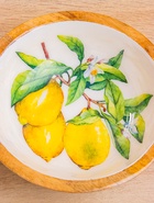 Салатник «Лимоны», 17.5×17.5×6.5 см, дерево манго - Фото 3