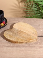 Блюдо в форме сердца «Лимоны», 20.5×20×2.3 см, дерево манго - Фото 4