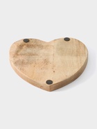 Блюдо в форме сердца «Мудрый слон», 20.5×20×2.3 см, дерево манго - фото 23587660