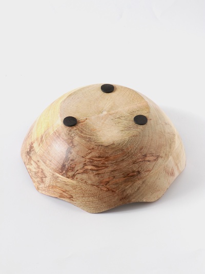 Салатник «Листья» 20×20×8 см, дерево манго