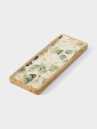 Блюдо прямоугольное «Листья», 41×15 см, дерево манго - Фото 1