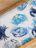 Набор розеток на подносе «Крабы», 3 шт., 33.5×13×6.5 см, дерево манго - Фото 6