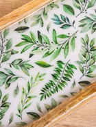 Набор розеток на подносе «Оливковая ветвь», 3 шт., 33.5×13×6.5 см, дерево манго - Фото 6