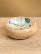 Набор розеток на подносе «Листья», 3 шт., 33.5×13×6.5 см, дерево манго - Фото 5