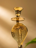 Подсвечник «Золотая кобра», латунь, 8.5×11×12.5 см 10620476