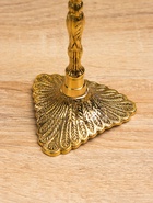 Подсвечник «Павлиний хвост», латунь, 7×7×19 см - фото 808938884