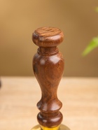 Колокольчик "Цветочные узоры" латунь, шишам 8х8х16,5 см 10620515 - фото 14623876