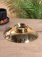 Блюдо сервировочное "Жар-Птица" латунь с перламутром 19,5х19,5х5,5 см - фото 808974769