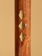 Трость деревянная, 94 см, дерево шишам, латунь - Фото 6