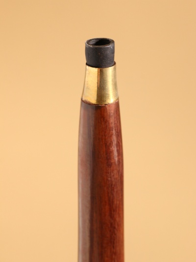 Трость «Орёл», 94 см, с шахматным рисунком, дерево шишам, латунь