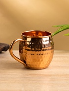 Кружка рельефная, 13×8×9.5 см, медь - Фото 3