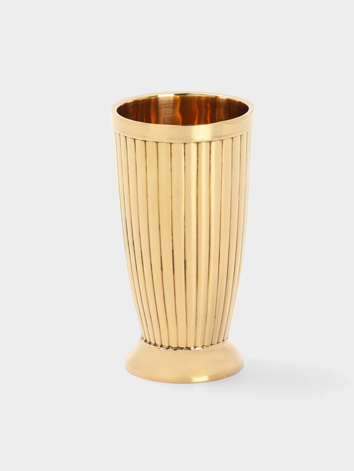 Стакан «Милк шейк», 5.5×5.5×11 см, латунь - Фото 1
