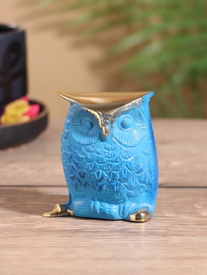 Сувенир «Совёнок», 6×3.5×7.5 см, латунь - Фото 1