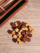 Нарды, 24.5×15×3.5 см, дерево шишам, латунь - Фото 5