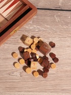 Нарды, 17×12.5×3.5 см, дерево шишам, латунь - Фото 5