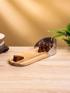 Настольная игра «Мини боулинг», 30×11×6 см, манговое дерево, алюминий - Фото 2