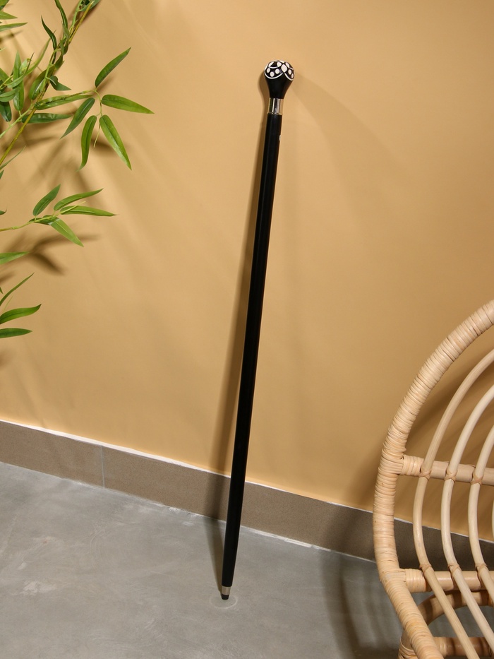 Трость, 90 см, манговое дерево, латунь, смола - Фото 1