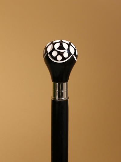 Трость, 90 см, манговое дерево, латунь, смола